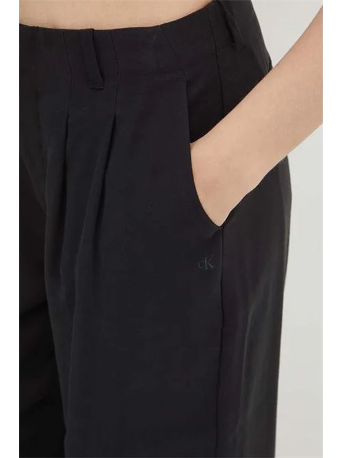 viscose relaxed chino CALVIN KLEIN JEANS | J20J223917BEH